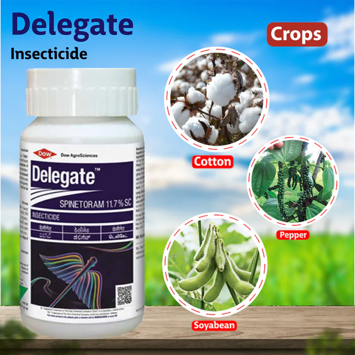 DELEGATE Spinosin class incsecticide with broad spectrum control of insect 